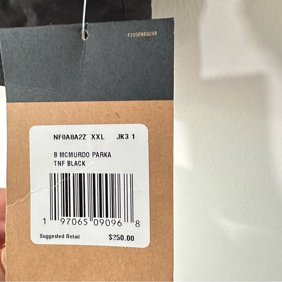 NWT THE NORTH FACE McMurdo  Parka Down Jacket Men's Size XL Black NF0A8A2Z - Picture 6 of 11